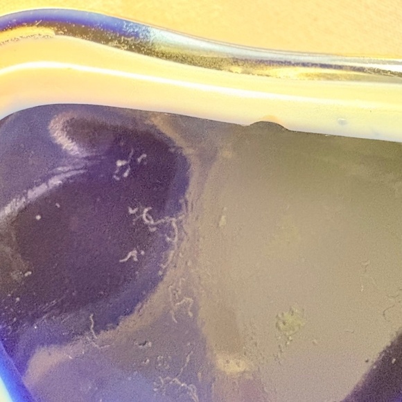 Vintage Limoges Rochard France Cobalt Blue & Gold Hand Painted Heart Box - Picture 7 of 10